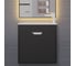 Тумба под раковину для ванной Uperwood Modul_60 см, подвесная, матовая, черная 2930205364 6