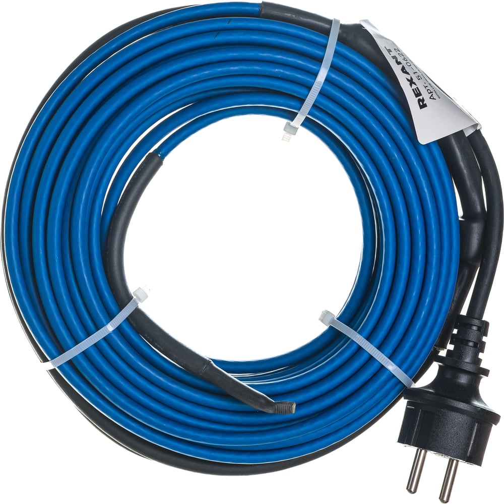 Саморегулирующийся кабель на трубу REXANT 15MSR-PB 20м 300Вт 51-0622 .