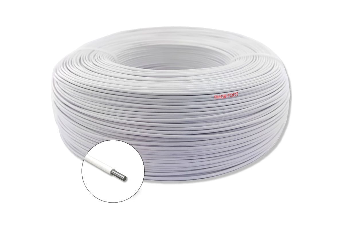 Провод греющий пнсв ПРОВОДНИК 1x1.2 мм2, 1000м OZ65706L1000 в Санкт ...