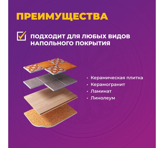 Теплый пол OneKeyElectro нагревательный кабель электрический под ламинат/плитку/линолеум: 71 м (900 Вт). 2286619