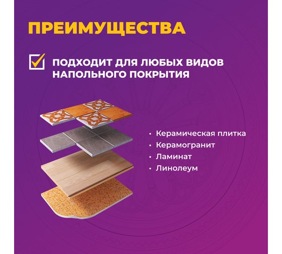 Теплый пол OneKeyElectro нагревательный кабель электрический под ламинат/плитку/линолеум: 50 м (600 Вт). 2286616