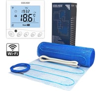 Комплект Grand Meyer нагревательный мат thm180-015, терморегулятор wifi w350 бел THM180-015(W350)