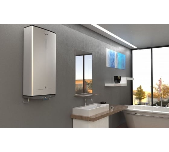 Настенный накопительный электрический водонагреватель ARISTON ABSE VLS PRO INOX PW 100 3700680