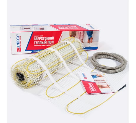 Теплый пол (мат) ENERGY 4,20 - 670 Вт к/т без термостата 00-УТ-00633
