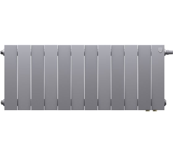 Радиатор ROYAL THERMO PianoForte 300 Silver Satin VDR80 - 12 секций НС-1506356