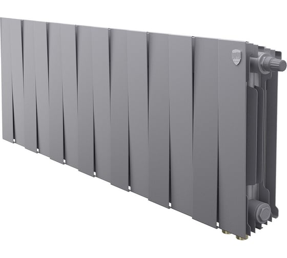 Радиатор ROYAL THERMO PianoForte 300 Silver Satin VDR80 - 14 секций НС-1506357