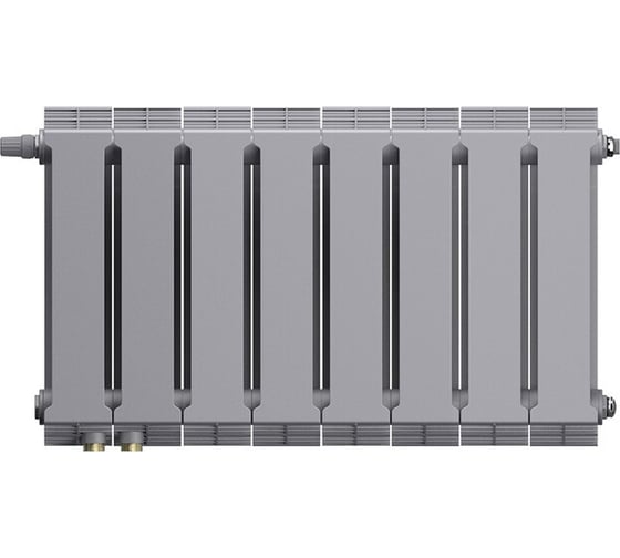 Радиатор ROYAL THERMO PianoForte 300 Silver Satin VDR80 - 8 секций НС-1506359