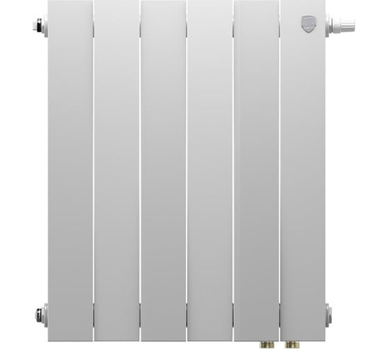 Радиатор ROYAL THERMO PianoForte 500 Bianco Traffico VDR80 - 6 секций НС-1506363