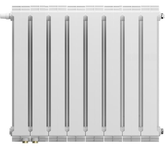 Радиатор ROYAL THERMO PianoForte 500 Bianco Traffico VDR80 - 8 секций НС-1506364
