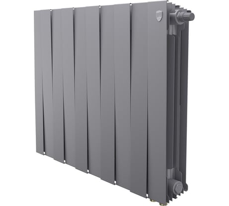 Радиатор ROYAL THERMO PianoForte 500 Silver Satin VDR80 - 10 секций НС-1506370