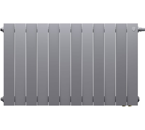 Радиатор ROYAL THERMO PianoForte 500 Silver Satin VDR80 - 12 секций НС-1506371