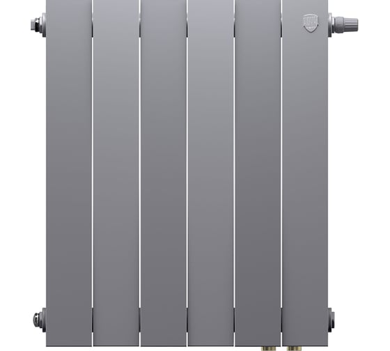 Радиатор ROYAL THERMO PianoForte 500 Silver Satin VDR80 - 6 секций НС-1506373