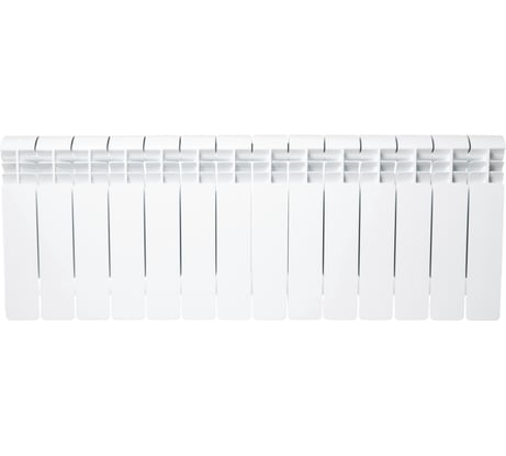 Алюминиевый радиатор Global ISEO 350 14 секций боковое подключение RQLAGI11GL3U35