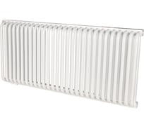 Радиатор ROMMER стальной, 2 трубчатый, rst 2050/28, нижнее правое подключение, белый (в комплекте 4 кронштейна) rst-205028-020 RG0091E42J3BIS