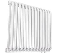 Радиатор ROMMER стальной, 2 трубчатый, rst 2050/14, нижнее правое подключение, белый (в комплекте 4 кронштейна) rst-205014-020 RG0091E42J0727