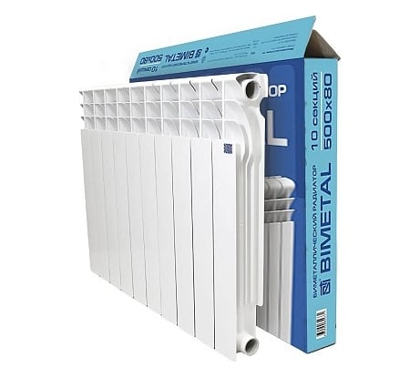 Радиатор STI BIMETAL 500/80 10 секций Т0000001038