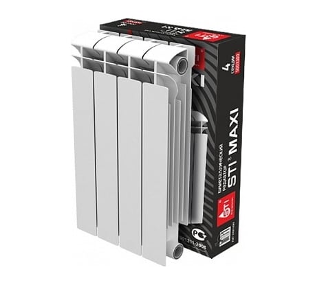 Радиатор STI BIMETAL MAXI 500/100 6 секций ТТ000014707