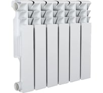 Биметаллический радиатор Azario BM350/80 6 секций 00083463