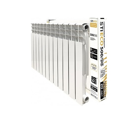 Радиатор STI AL ECO RUS 500/96 12 секций ТТ000015891 1