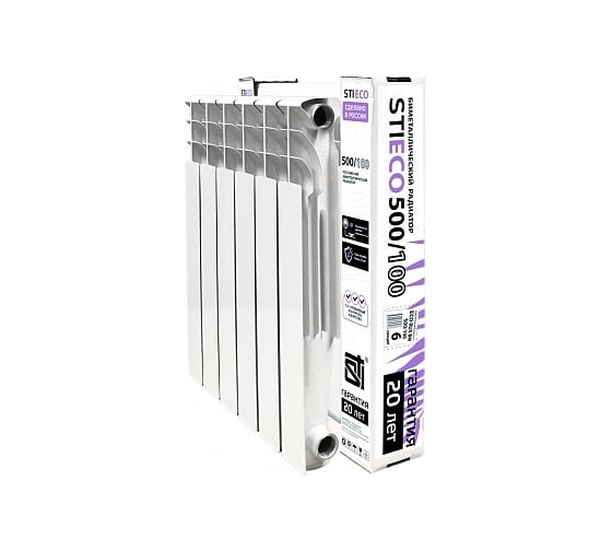 Радиатор STI BIMETAL ECO RUS 500/100 6 секций ТТ000015903