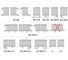 Трубчатый радиатор с прямоугольным профилем 30x60 RETTA 6SP 1800 мм высотой, 460 мм шириной, 6 секций, нижнее центральное подключение, 6SP-1800-06 MK-VER RAL9005 черный матовый GUARDO 6SP-1800-06 MK-VER R9005(M) 2