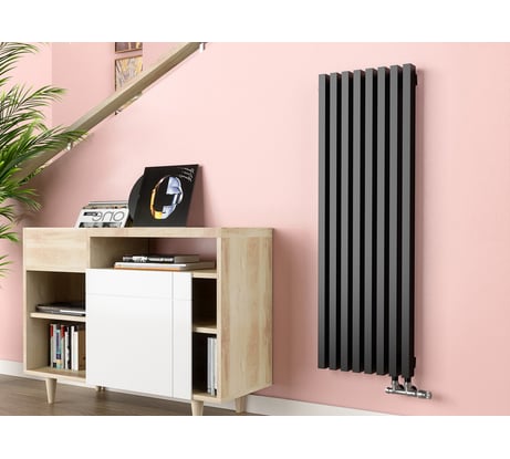 Трубчатый радиатор GUARDO 6P-1500-06 BK-GOR R9005(M)