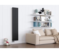 Трубчатый радиатор GUARDO 6P-1800-05 BK-GOR R9005(M)