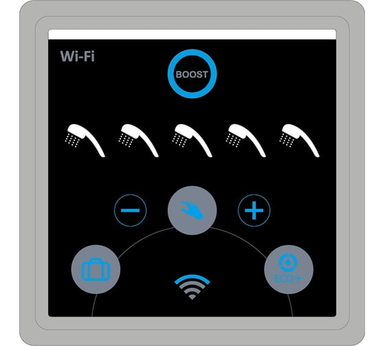Электрический водонагреватель ATLANTIC Vertigo Steatite WIFI 50 W 831180