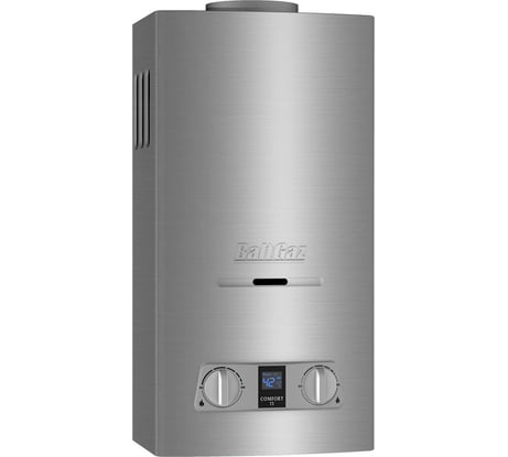 Газовый проточный водонагреватель BaltGaz Comfort 13 облицовка из нержавеющей стали 29773