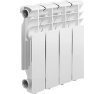 Алюминиевый радиатор AQUAPROM  АКВАПРОМ AL 350/80 A52 4 секции 00-00016984