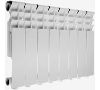 Алюминиевый радиатор AQUAPROM АКВАПРОМ AL 350/80 A52 8 секций 00-00016986