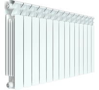 Биметаллический радиатор RIFAR BASE 500 14 секций, боковое подключение RAN30H1KPUVSD1