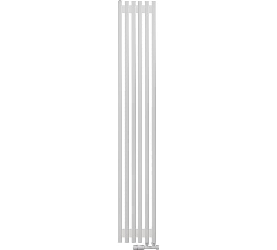 Вертикальный радиатор c нижним подключением, ARBIOLA Compact V 1800-63-08 VR, RAL 9016 матовый белый 254612