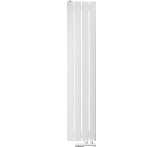 Вертикальный радиатор c нижним подключением, ARBIOLA Liner V 1200-36-04 VR, RAL 9016 матовый белый 255385 1