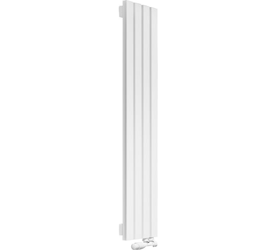 Вертикальный радиатор c нижним подключением, ARBIOLA Liner V 1800-36-04 VR, RAL 9016 матовый белый 254688