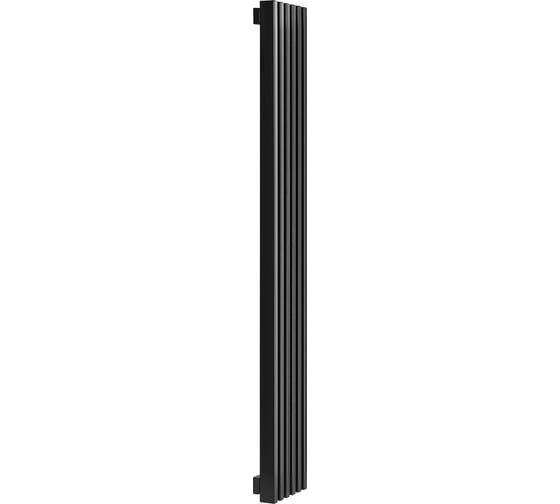 Вертикальный радиатор c боковым подключением, Arbiola Compact H 1750-63-04 HWN, RAL 9005 матовый черный 256960