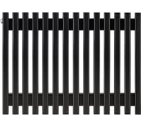 Вертикальный радиатор c боковым подключением, ARBIOLA Compact H 600-63-14 HWN, RAL 9005 матовый черный 303896