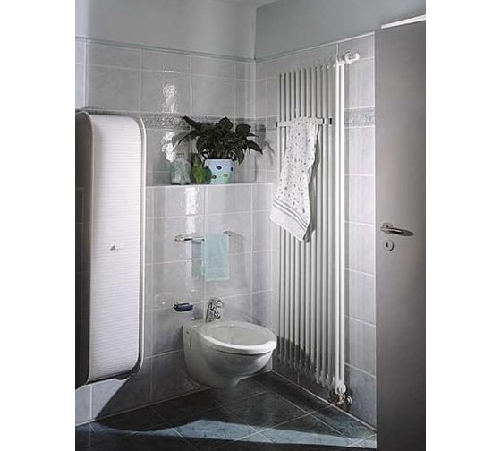 Радиатор Zehnder Completto 3180 12 секций, тип V001, 1/2" C3180/12/V001/RAL 9016
