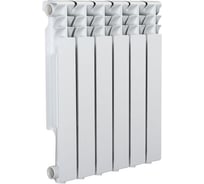 Радиатор Tropic 500x80, алюминиевый, 6 секций 7601.025