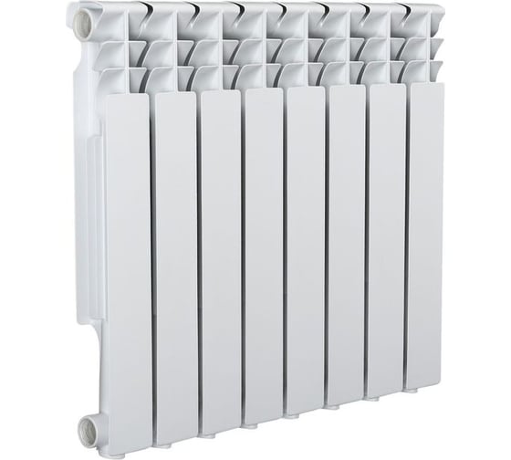 Радиатор Tropic 500x80, алюминиевый, 8 секций 7601.035 1
