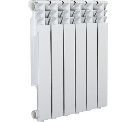 Радиатор Tropic 500x100, алюминиевый, 6 секций 7601.028