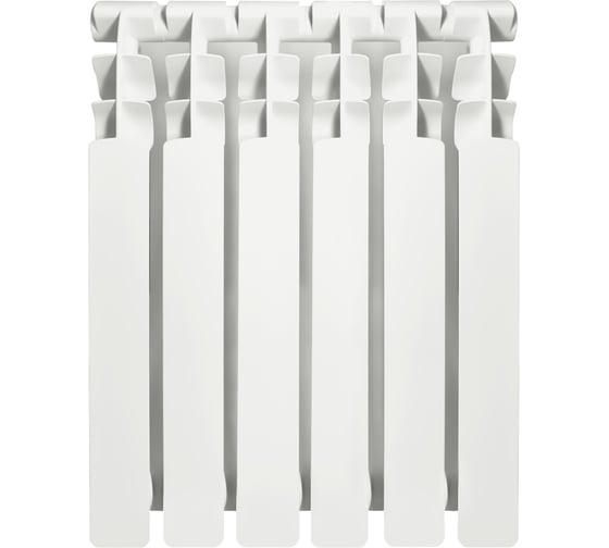Радиатор Tropic 500x100, алюминиевый, 6 секций 7601.028