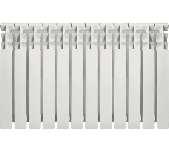 Радиатор Tropic 500x100, алюминиевый, 12 секций 7601.058