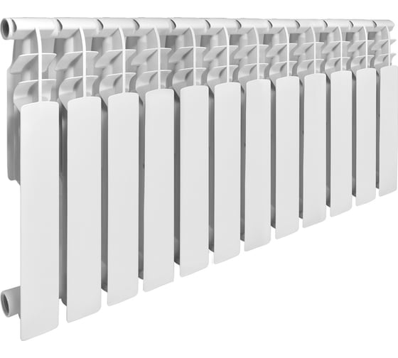 Радиатор Tropic 500x100, алюминиевый, 12 секций 7601.058