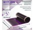 Электрический пленочный инфракрасный теплый пол VIOLET FLOOR 130, 6.5 м2, ширина 0.5 м VLT1000011 3