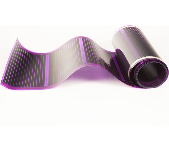 Комплект саморегулируемого теплого пола VIOLET FLOOR ptc 130 0.5 кв.м, ширина 0.5 м (с программируемым терморегулятором) VLT1000346