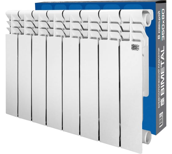 Радиатор STI BIMETAL 350/80 8 секций Т0000001180