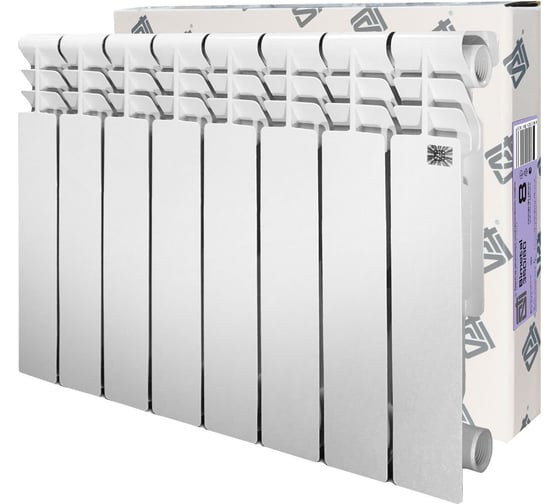 Радиатор STI BIMETAL 350/80 8 секций Т0000001180
