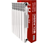 Радиатор STI AL 500/100, 8 секций 00000003422