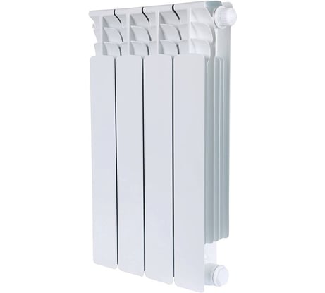 Биметаллический радиатор STOUT Space 500 нижнее правое подключение 4 секции SRB-0320-050004 RG008UKOD9N00Q